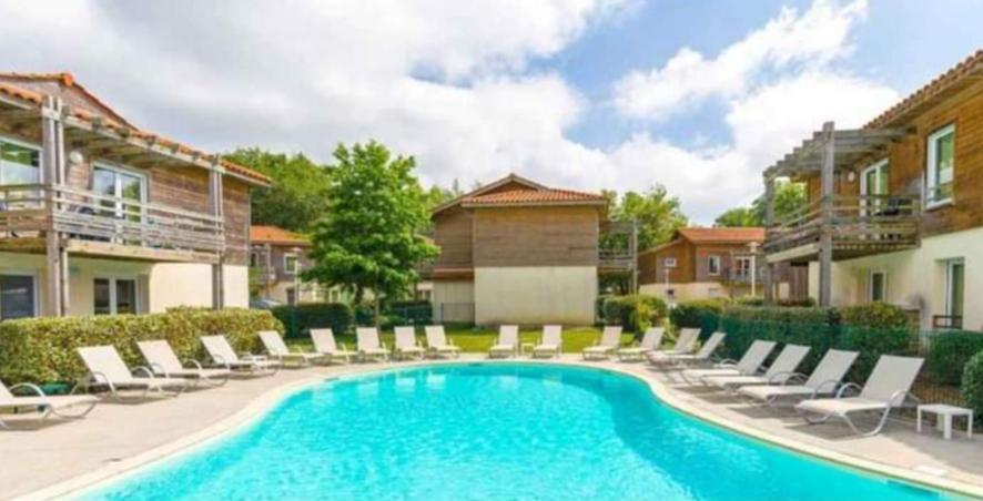 Les Terrasses Du Lac Piscine Et Vue Lac A4 Aureilhan  Exterior foto
